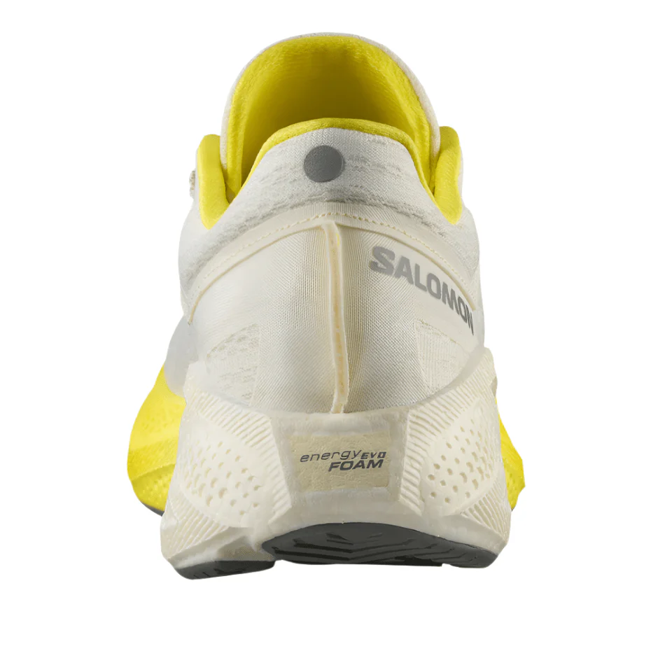 Salomon Men's Aeroglide 3 Running Shoes in Vanilla Ice/Blazing Yellow/Sedona Sage AW25 - Image 4