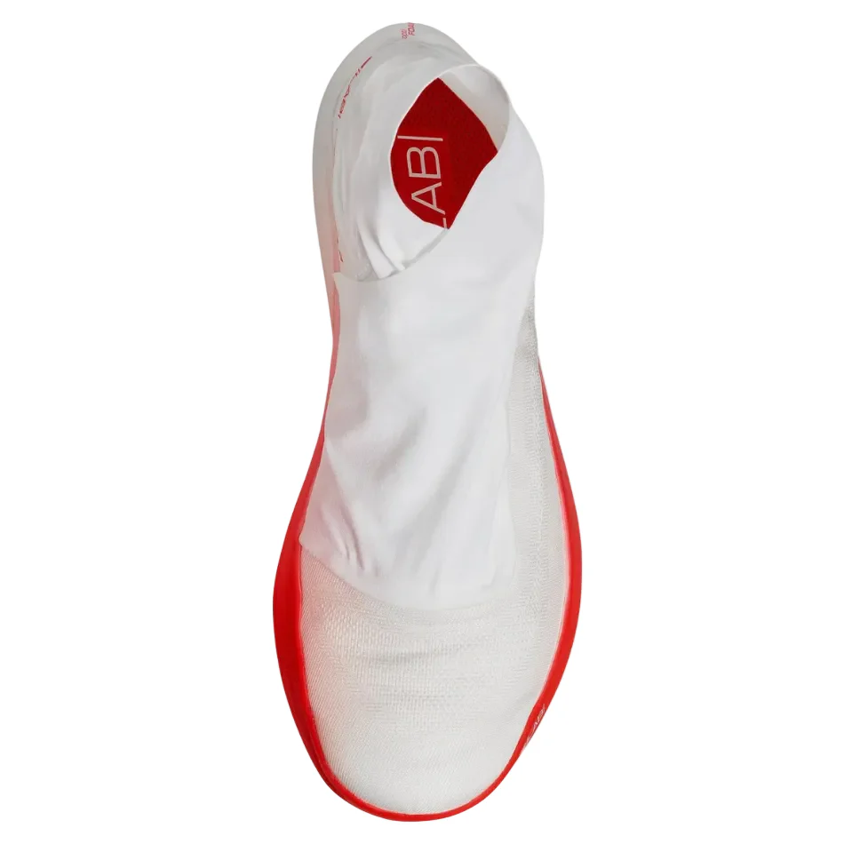 Salomon Unisex S/LAB Phantasm 3 Running Shoes in White/White/Fiery Red SS26 - Image 5