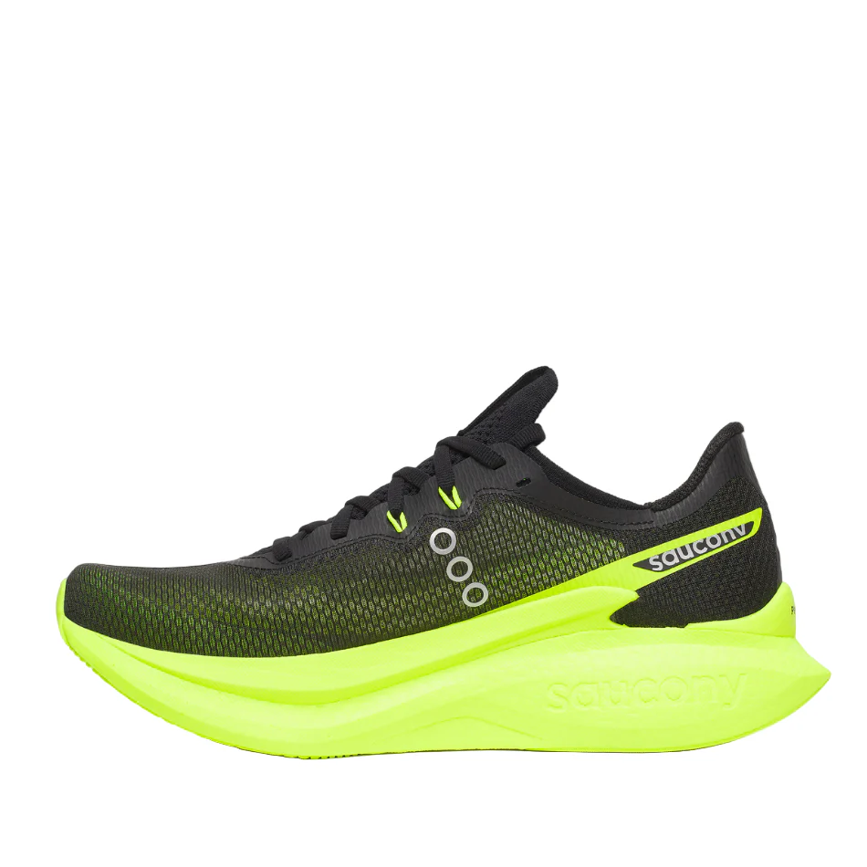 Saucony Men's Endorphin Pro 5 Running Shoes in Citron/Black SS26 - Image 6