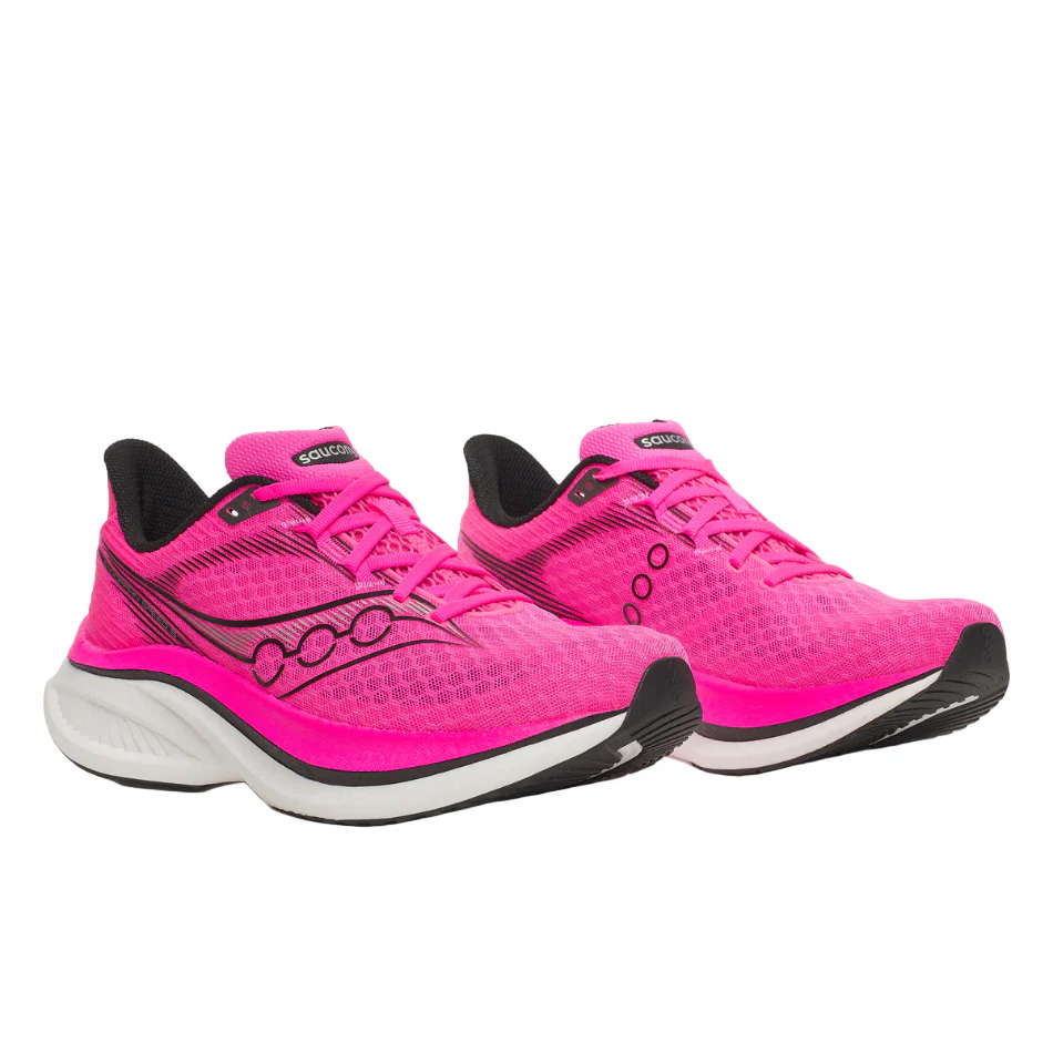 Saucony Women's Endorphin Speed 5 Running Shoes in Shock/Black SS26 - Image 4