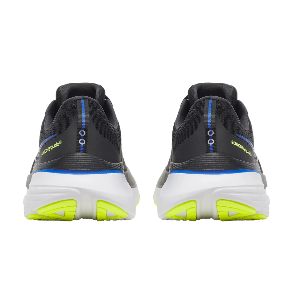 Saucony Men's Guide 18 Running Shoes in Black/Lapis AW25 - Image 5