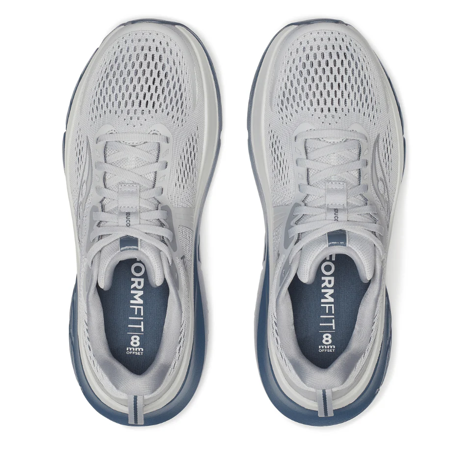 Saucony Men's Guide 18 Running Shoes in Fossil/Dusk AW25 - Image 2