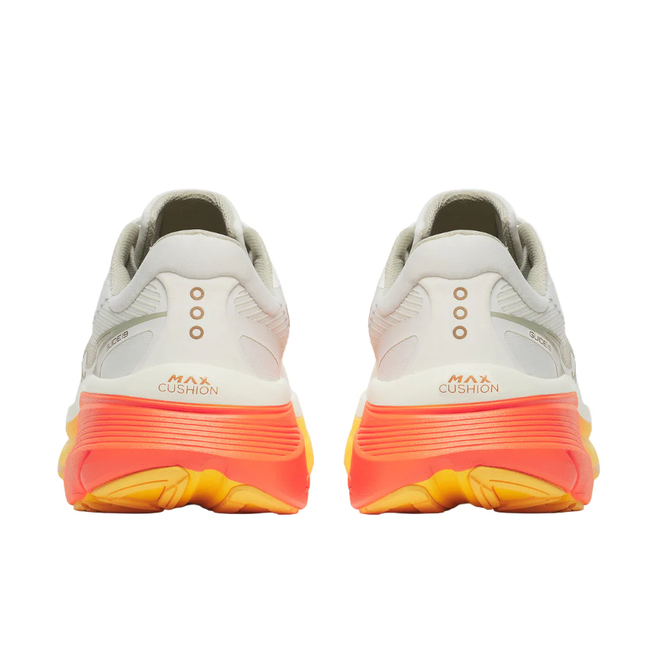 Saucony Men's Guide 19 Running Shoes in Ivory/Fire SS26 - Image 4