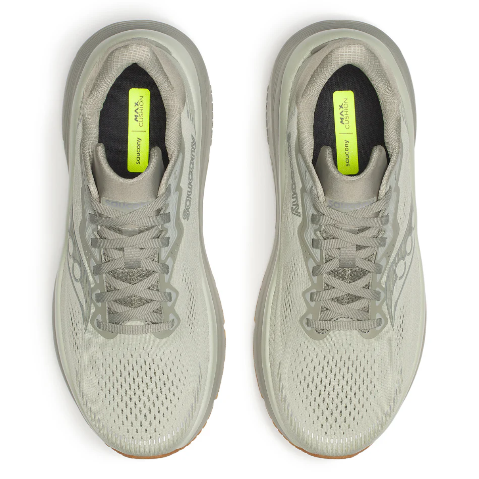 Saucony Men's Guide 19 Running Shoes in Sage/Gum SS26 - Image 3