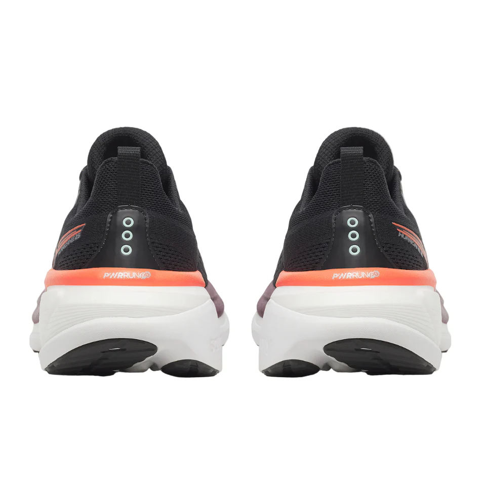 Saucony Men's Hurricane 25 Running Shoes in Black/Crimson SS26 - Image 3