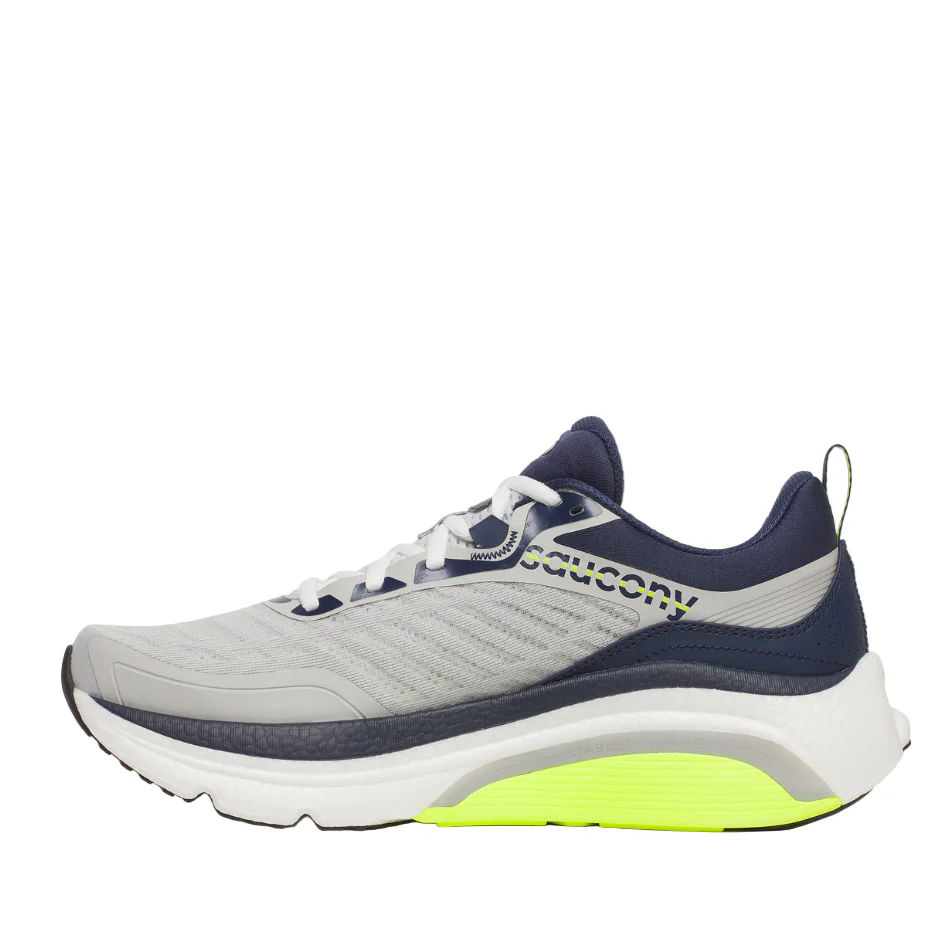 Saucony Men's Omni ST 23 Running Shoes in Mist/Navy SS26 - Image 6