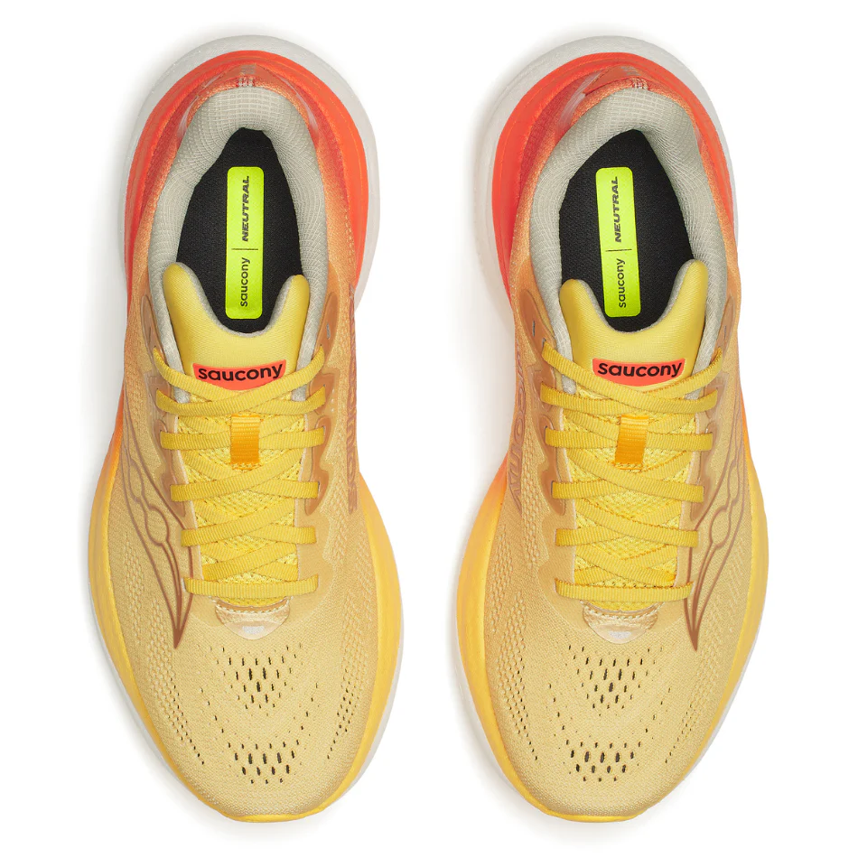 Saucony Men's Ride 19 Running Shoes in Sunrise SS26 - Image 3