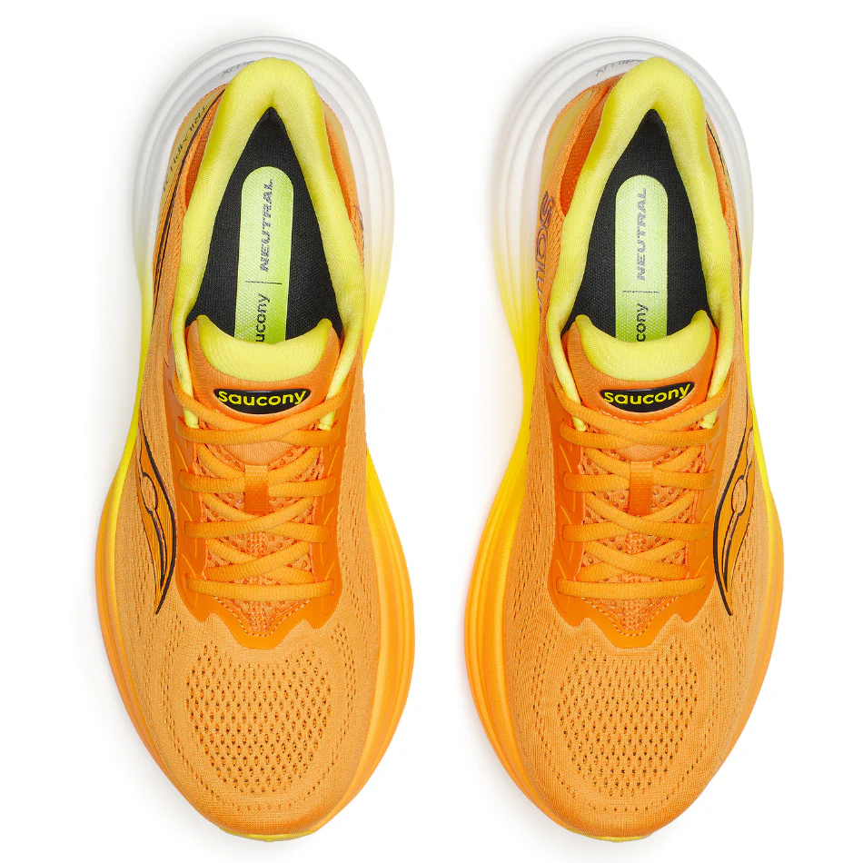 Saucony Men's Triumph 24 Running Shoes in Fuego AW26 - Image 2