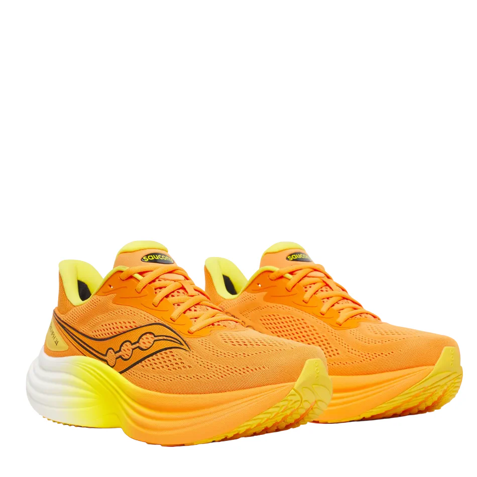 Saucony Men's Triumph 24 Running Shoes in Fuego AW26 - Image 4