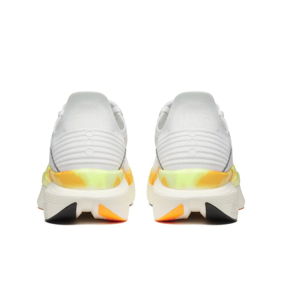 Saucony Unisex Endorphin Elite 2 Running Shoes in White/Peel SS25 - Image 2