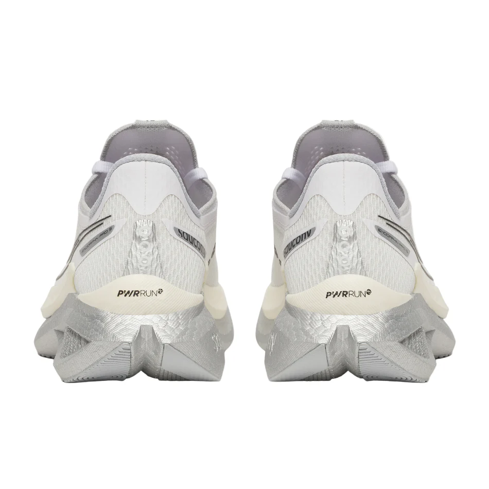 Saucony Women's Endorphin Pro 5 Running Shoes in White/Black SS26 - Image 3