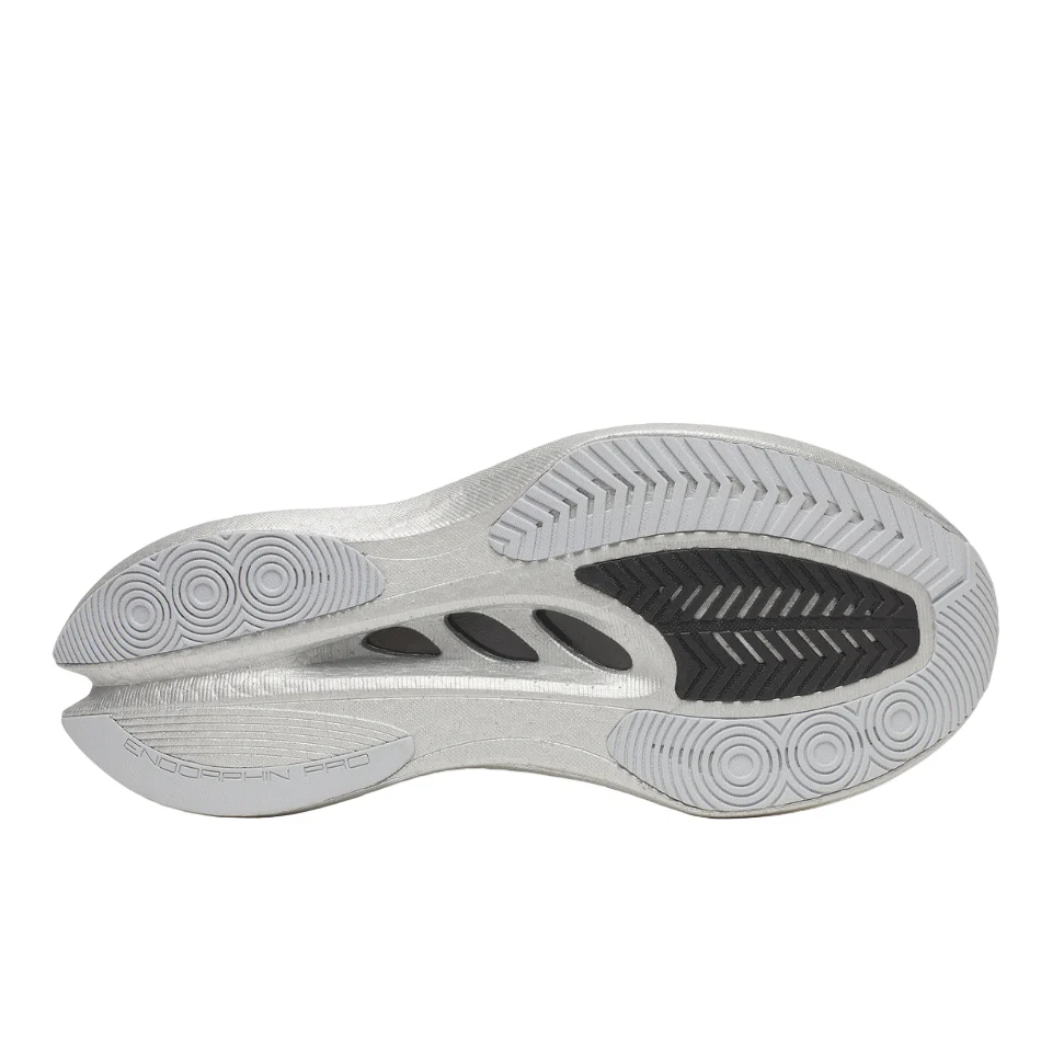 Saucony Women's Endorphin Pro 5 Running Shoes in White/Black SS26 - Image 5