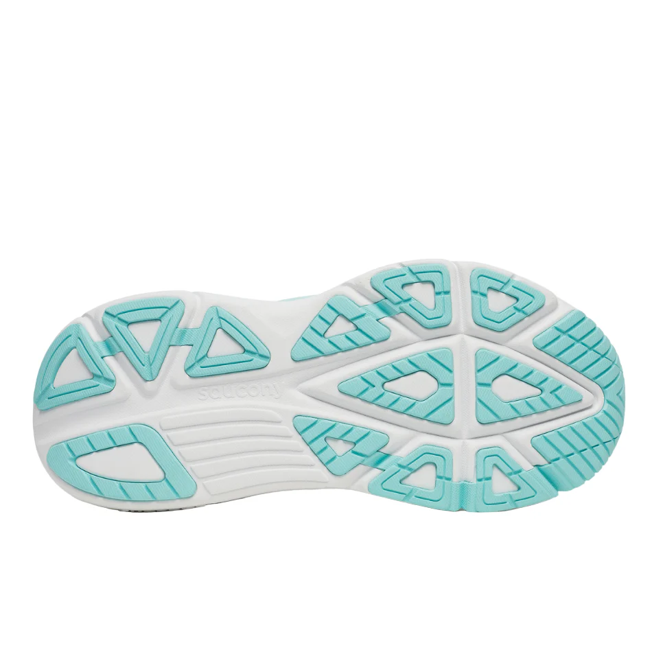 Saucony Women's Guide 19 Running Shoes in Navy/Aqua SS26 - Image 5