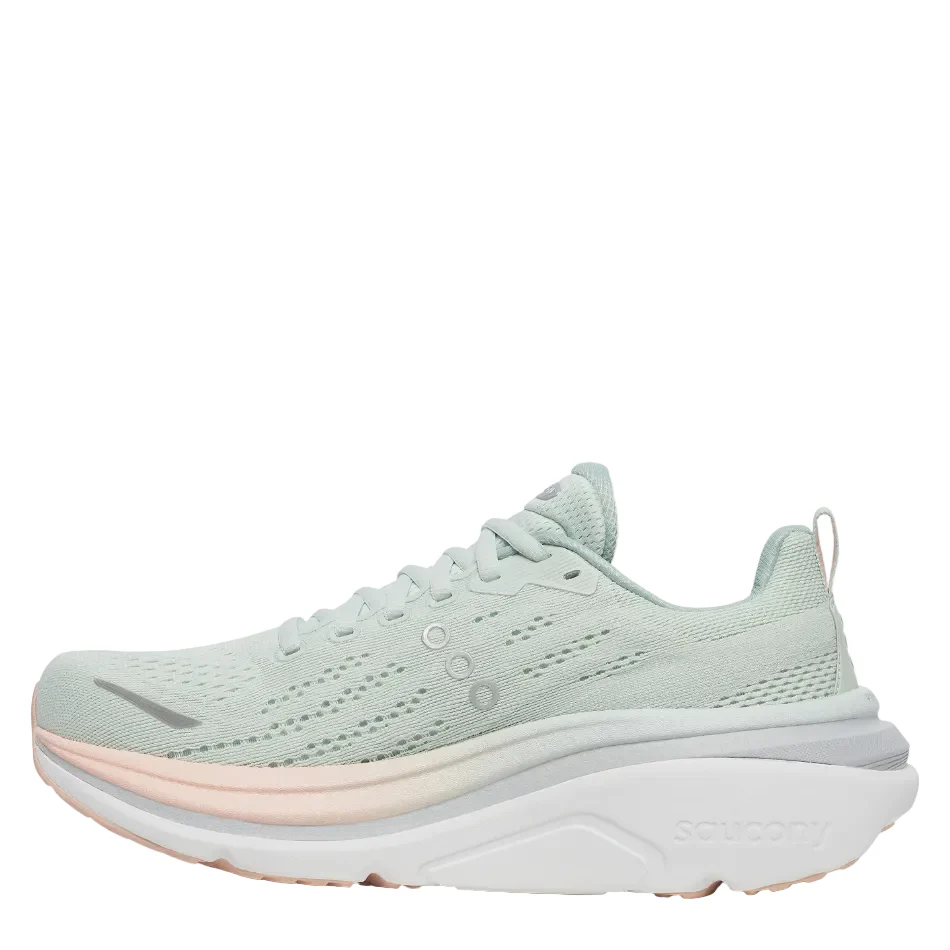 Saucony Women's Hurricane 25 Running Shoes in Mist/Cameo SS26 - Image 5