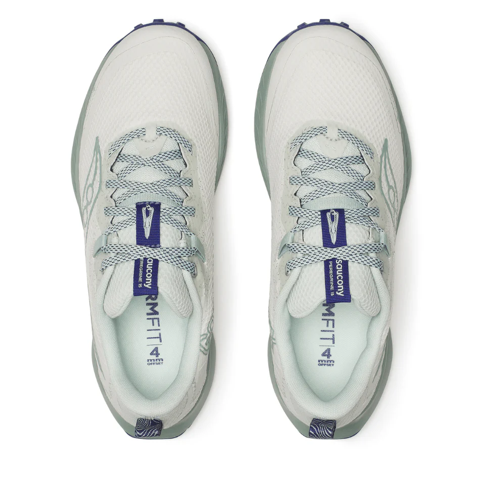 Saucony Women's Peregrine 15 GTX Trail Running Shoes in Quartz/Mist AW25 - Image 2