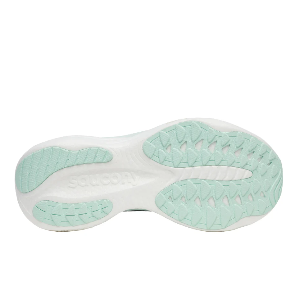 Saucony Women's Ride 19 Running Shoes in Navy/Aqua SS26 - Image 5
