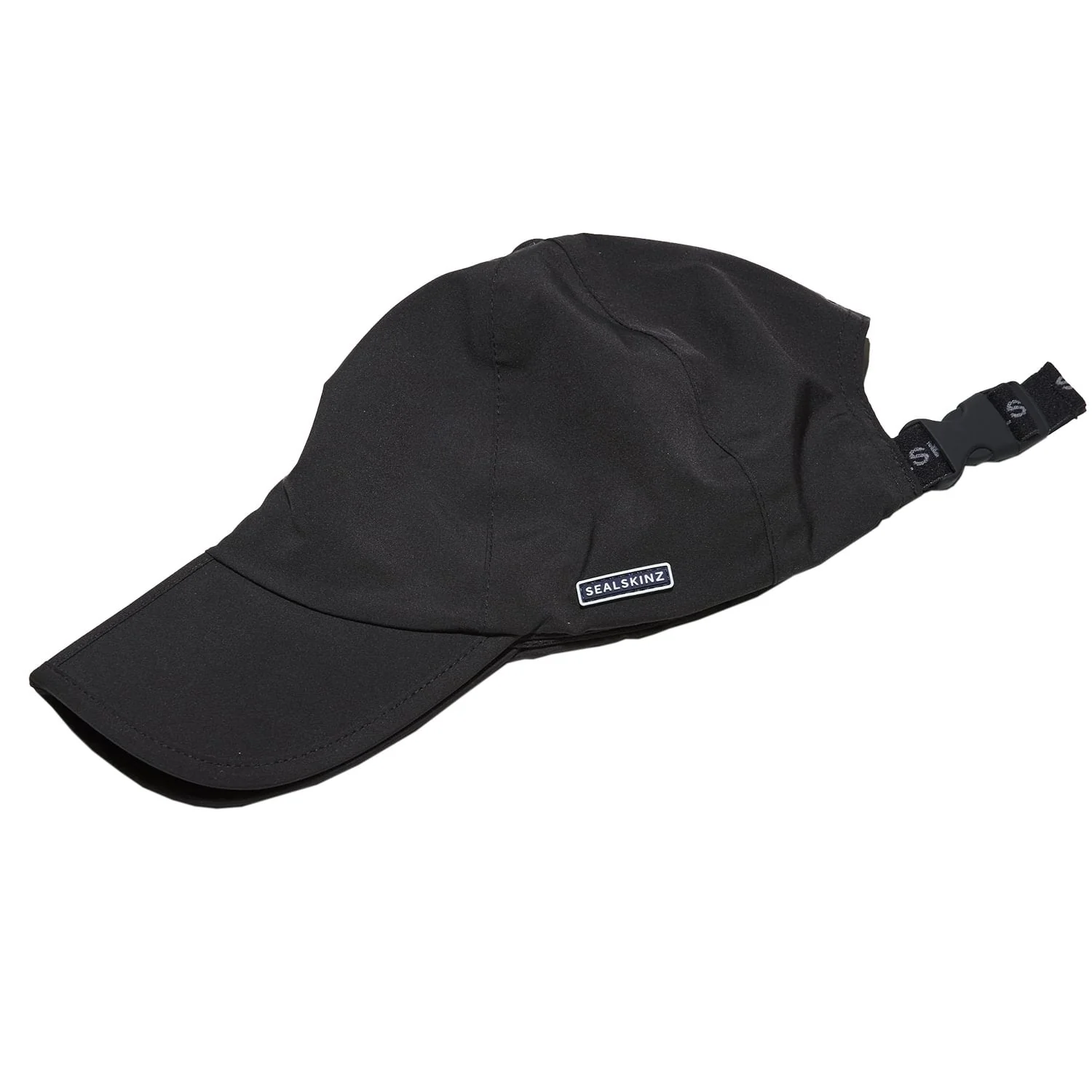 Sealskinz Waterproof Salle Foldable Peak Cap in Black AW25 - Image 2
