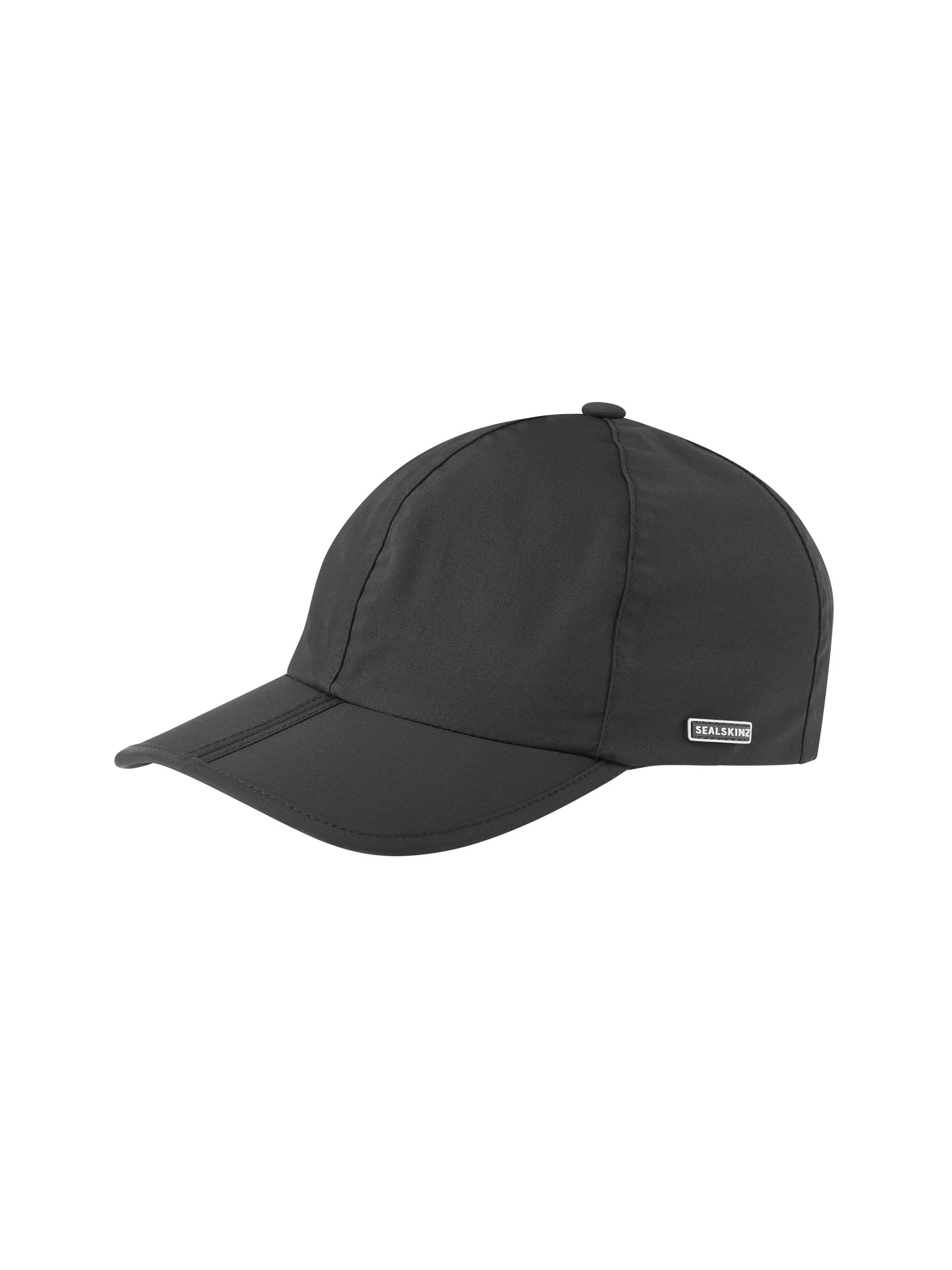 Sealskinz Waterproof Salle Foldable Peak Cap in Black AW25 - Image 3