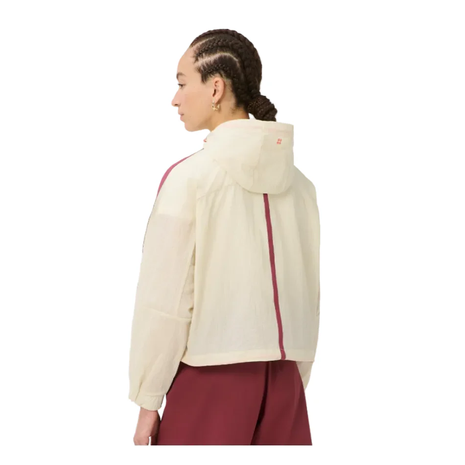 Sweaty Betty Ripstop Patch Pocket Lightweight Jacket in Wheat Beige AW26 - Image 3
