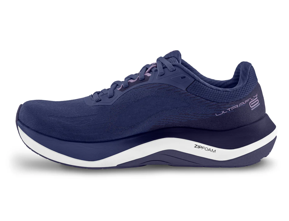 Topo Women's Ultrafly 6 Running Shoes in Purple/White SS26 - Image 2