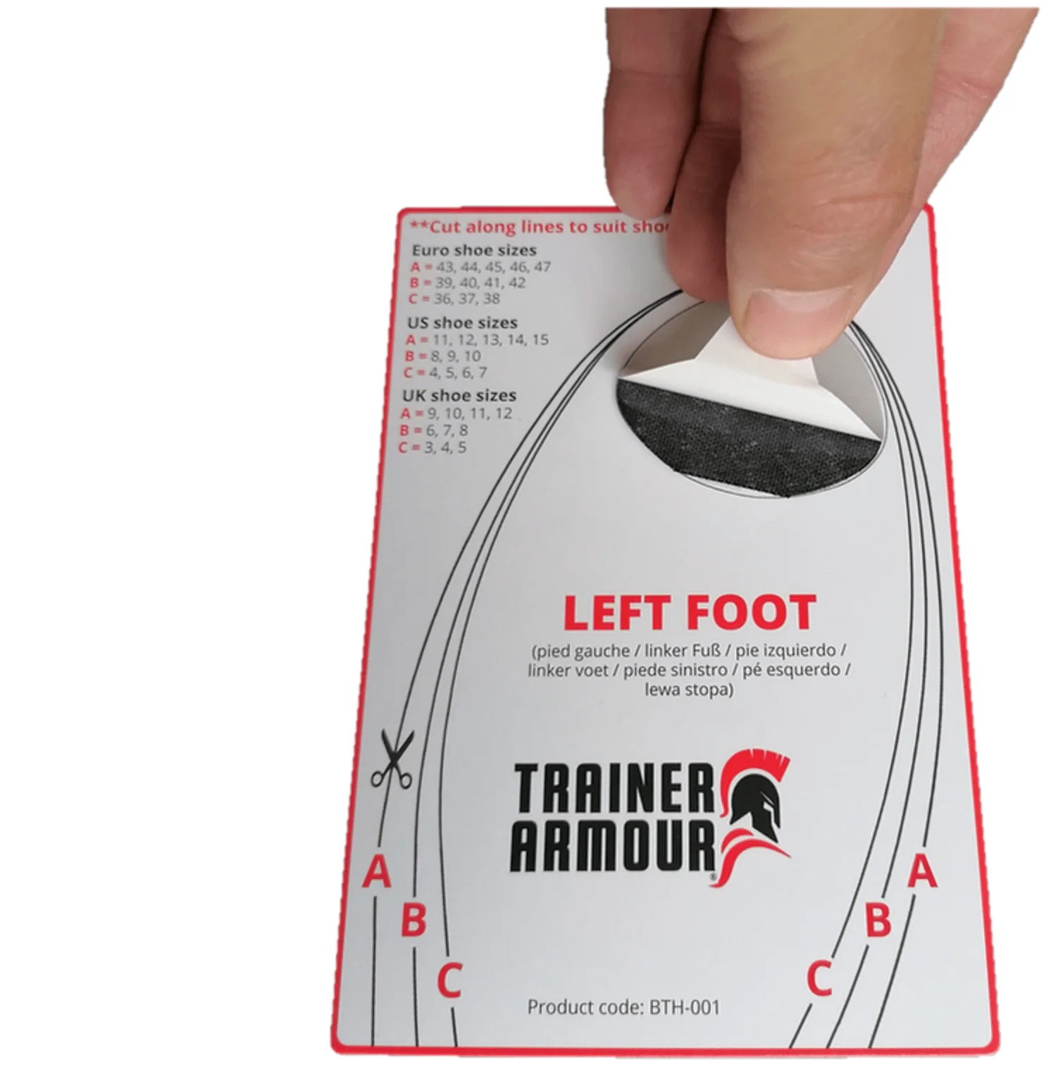 Trainer Armour - Big Toe Hole Preventer shoe repair - Image 3