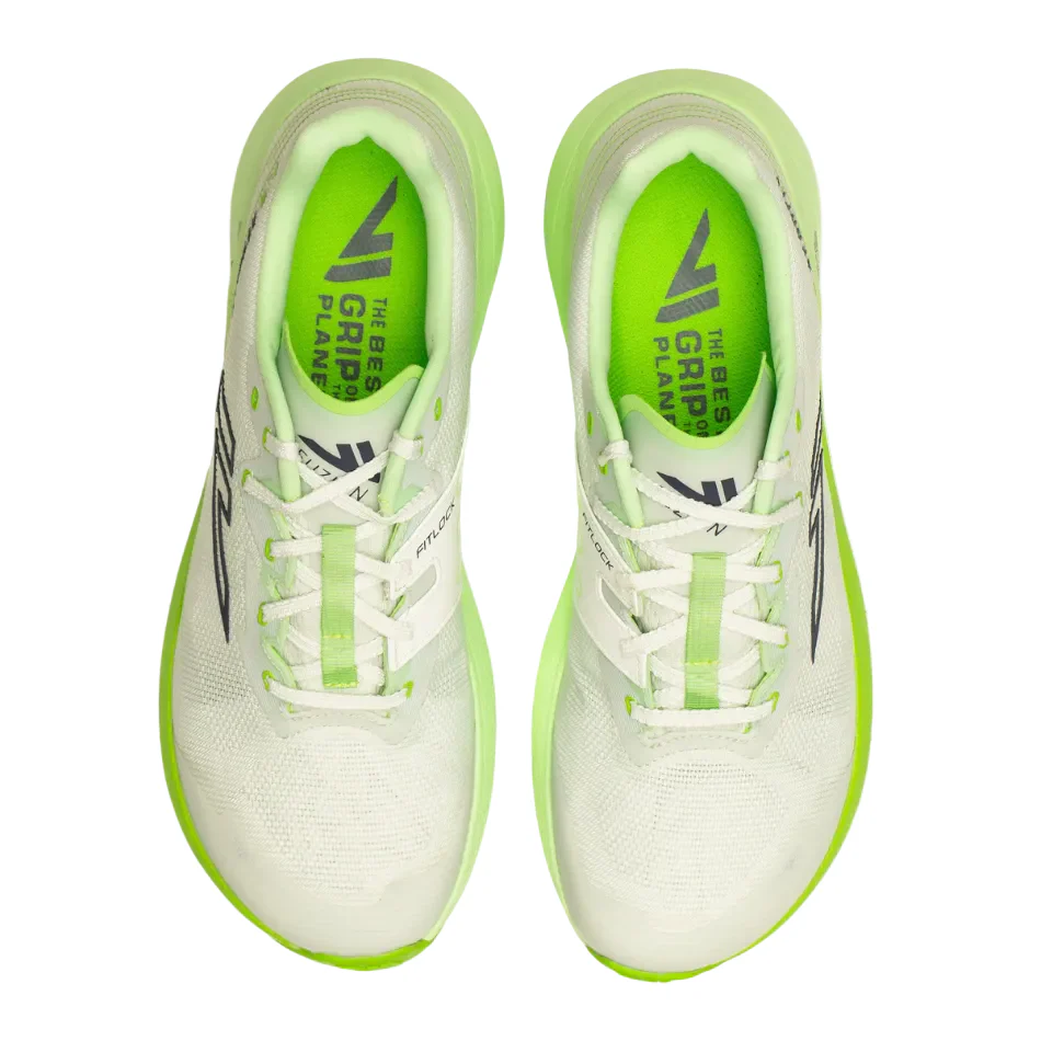 VJ Unisex Fuzion Aerofly Running Shoes in Green SS26 - Image 2